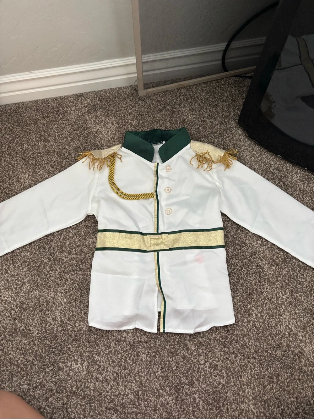 Girls Emerald Green Princess Tutu and Matching Prince Costume kids size 6/7